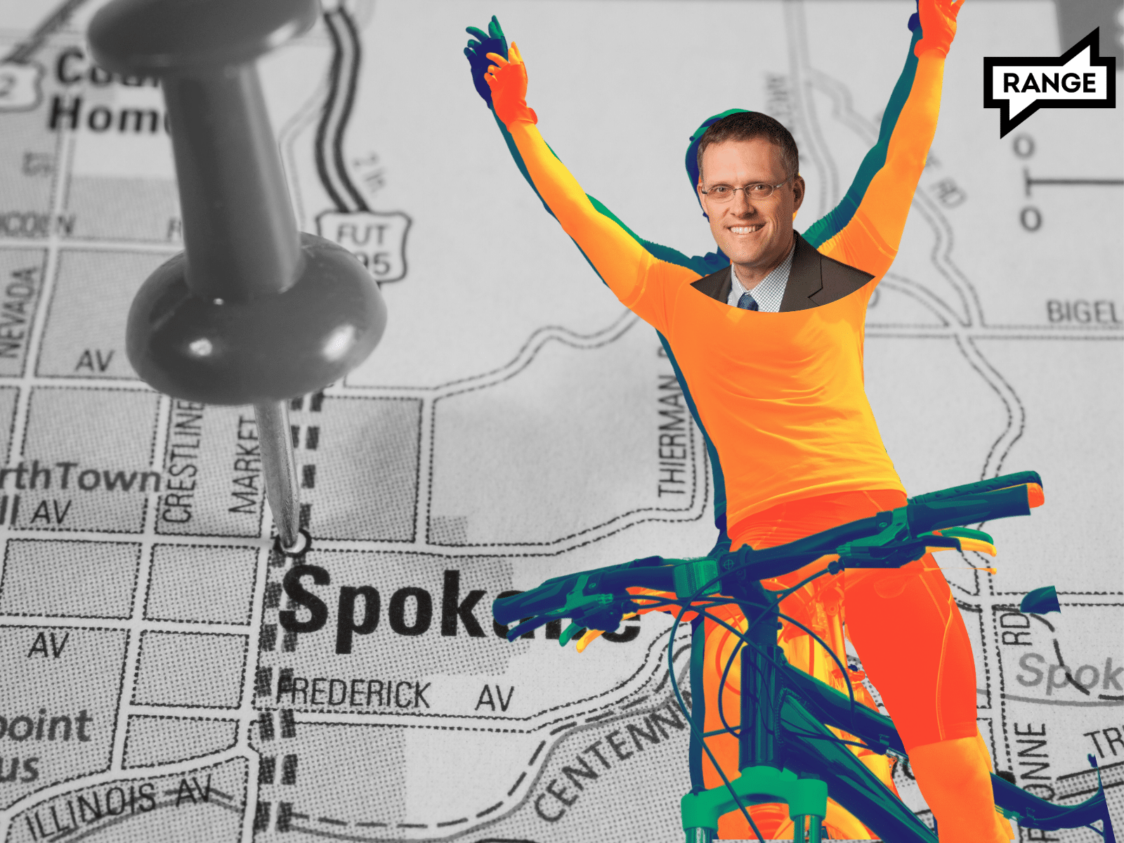 Jon Snyder bikes home to Spokane for new cabinet position.